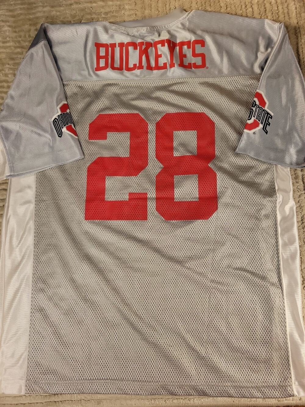 Ohio State Buckeyes Jersey Mens Size Large NCAA College Adult Top OSU